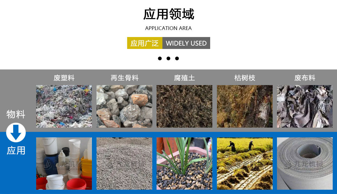 陳腐垃圾分揀處理設備應用領域 陳腐垃圾分揀處理設備應用領域